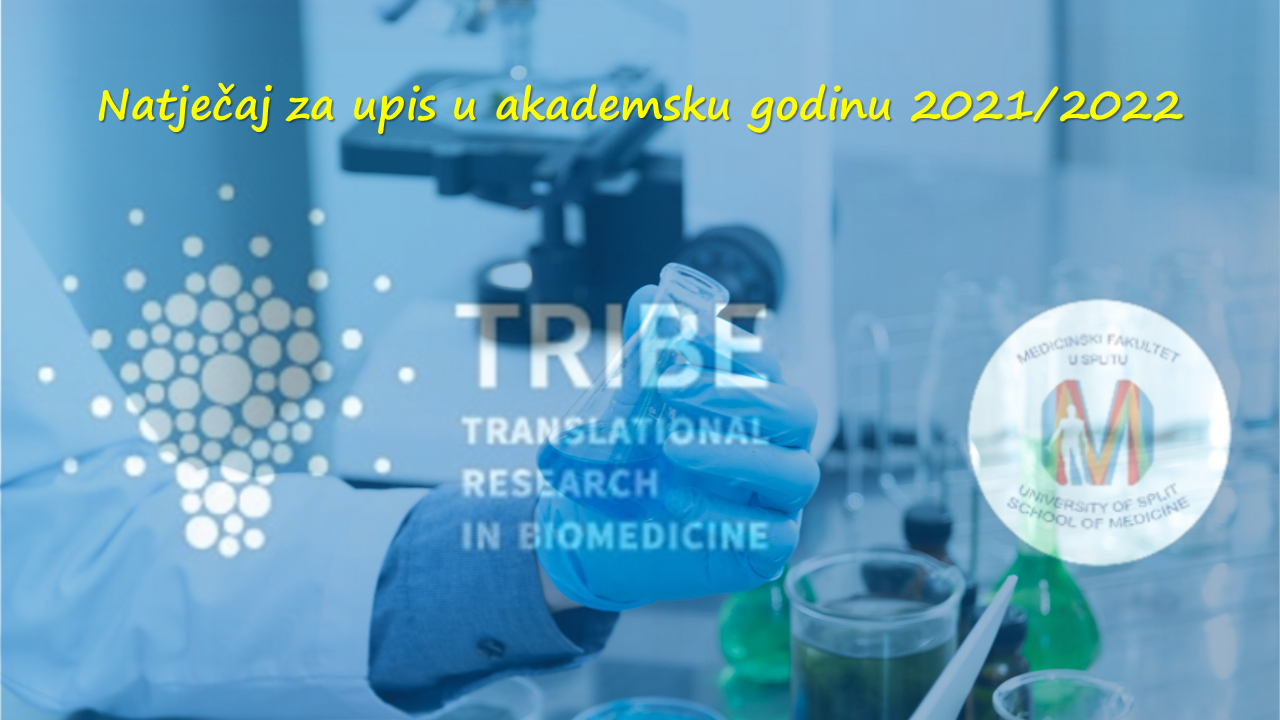 Doktorski studij TRIBE - natječaj za upis u akademsku godinu 2021/2022